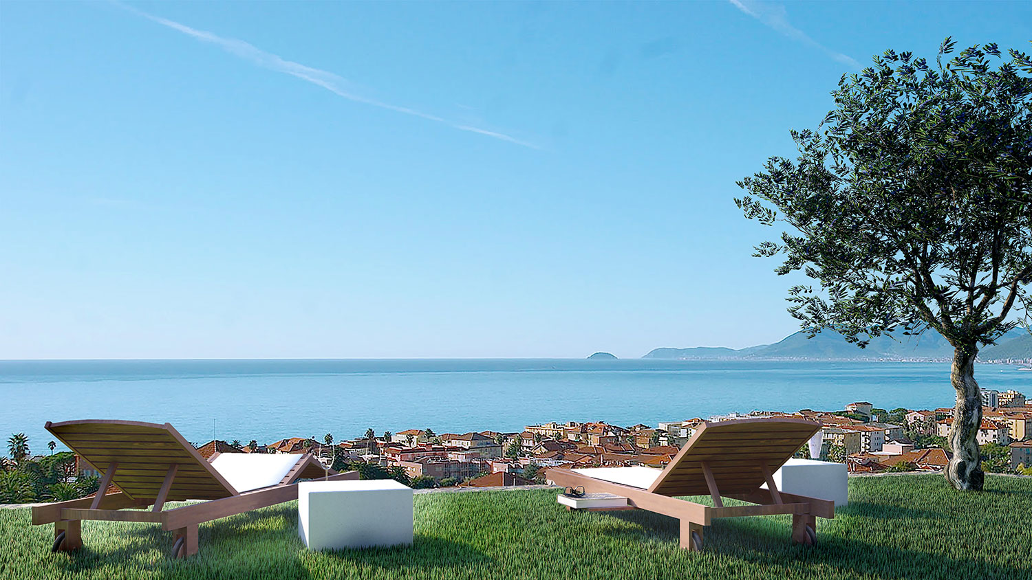 Vendita Appartamenti di Nuova Costruzione a Borgio Verezzi, vista panoramica sul golfo